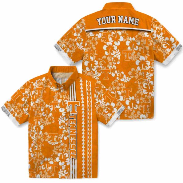 customized-tennessee-volunteers-hibiscus-arrows-orange-white-hawaiian-shirt-high-quality customized tennessee volunteers hibiscus arrows orange white hawaiian shirt high quality