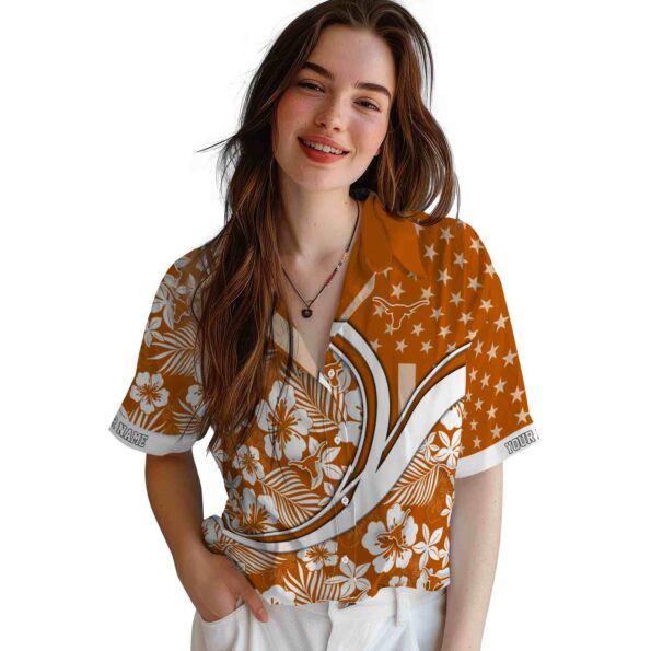 customized-texas-longhorns-floral-wave-orange-white-hawaiian-shirt-latest-model customized texas longhorns floral wave orange white hawaiian shirt latest model