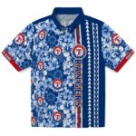 Texas Rangers Hawaiian Shirt - Customized Hibiscus Arrows Blue White 1 customized-texas-rangers-hibiscus-arrows-blue-white-hawaiian-shirt-best-selling