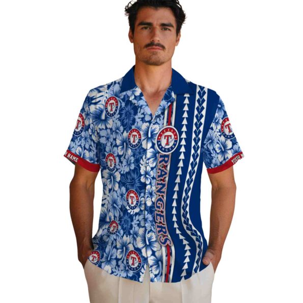customized-texas-rangers-hibiscus-arrows-blue-white-hawaiian-shirt-fashion-forward customized texas rangers hibiscus arrows blue white hawaiian shirt fashion forward