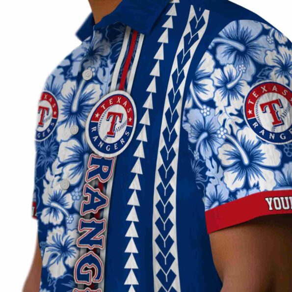 customized-texas-rangers-hibiscus-arrows-blue-white-hawaiian-shirt-trendy customized texas rangers hibiscus arrows blue white hawaiian shirt trendy