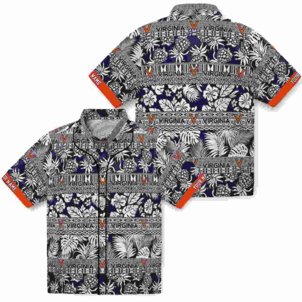 customized-virginia-cavaliers-tribal-stripes-blue-white-hawaiian-shirt-high-quality customized virginia cavaliers tribal stripes blue white hawaiian shirt high quality