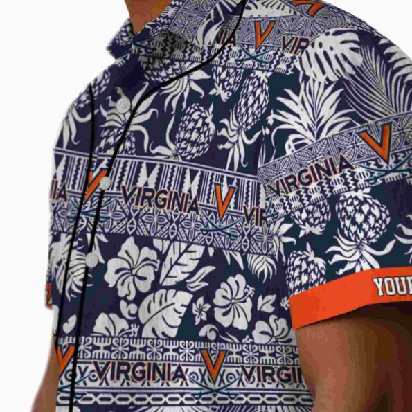 customized-virginia-cavaliers-tribal-stripes-blue-white-hawaiian-shirt-trendy customized virginia cavaliers tribal stripes blue white hawaiian shirt trendy