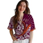 customized-virginia-tech-hokies-floral-wave-maroon-white-hawaiian-shirt-best-selling