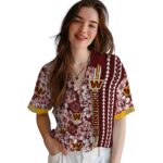 customized-washington-commanders-hibiscus-arrows-burgundy-white-hawaiian-shirt-best-selling