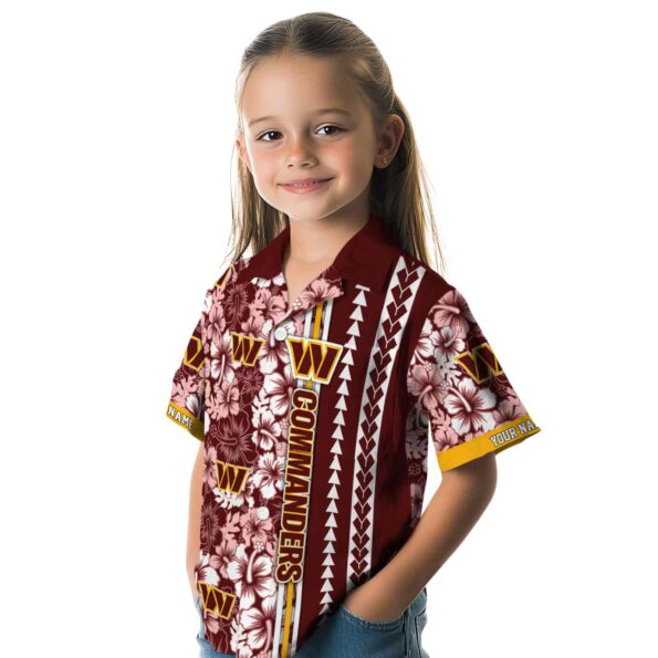customized-washington-commanders-hibiscus-arrows-burgundy-white-hawaiian-shirt-premium-grade customized washington commanders hibiscus arrows burgundy white hawaiian shirt premium grade