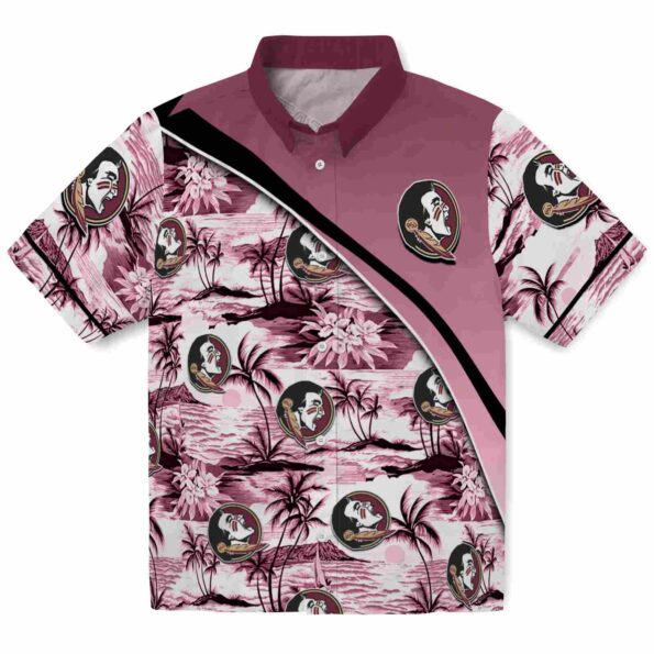 florida-state-seminoles-sunset-palms-garnet-white-hawaiian-shirt-best-selling florida state seminoles sunset palms garnet white hawaiian shirt best selling