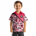 georgia-bulldogs-sunset-palms-red-white-hawaiian-shirt-best-selling
