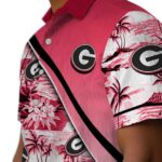 georgia-bulldogs-sunset-palms-red-white-hawaiian-shirt-best-selling