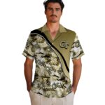 georgia-tech-yellow-jackets-sunset-palms-gold-white-hawaiian-shirt-best-selling