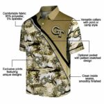 georgia-tech-yellow-jackets-sunset-palms-gold-white-hawaiian-shirt-best-selling