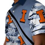 illinois-fighting-illini-sunset-palms-blue-white-hawaiian-shirt-best-selling
