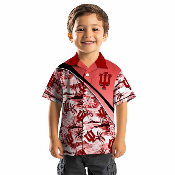 indiana-hoosiers-sunset-palms-red-white-hawaiian-shirt-top-rated indiana hoosiers sunset palms red white hawaiian shirt top rated