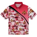 Iowa State Cyclones Hawaiian Shirt - Sunset Palms Red White 1 iowa-state-cyclones-sunset-palms-red-white-hawaiian-shirt-best-selling