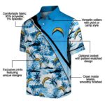 los-angeles-chargers-sunset-palms-blue-white-hawaiian-shirt-best-selling