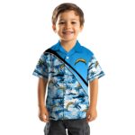los-angeles-chargers-sunset-palms-blue-white-hawaiian-shirt-best-selling