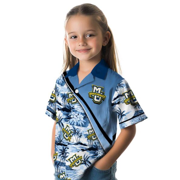 marquette-golden-eagles-sunset-palms-blue-white-hawaiian-shirt-premium-grade marquette golden eagles sunset palms blue white hawaiian shirt premium grade