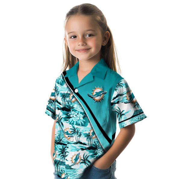 miami-dolphins-sunset-palms-aqua-white-hawaiian-shirt-premium-grade miami dolphins sunset palms aqua white hawaiian shirt premium grade