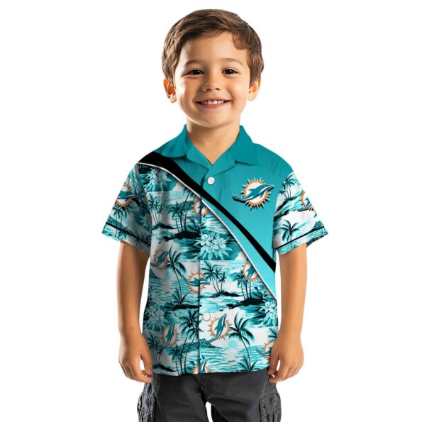 miami-dolphins-sunset-palms-aqua-white-hawaiian-shirt-top-rated miami dolphins sunset palms aqua white hawaiian shirt top rated