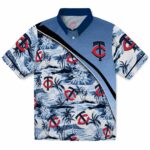 Minnesota Twins Hawaiian Shirt - Sunset Palms Navy White 1 minnesota-twins-sunset-palms-navy-white-hawaiian-shirt-best-selling