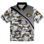 Missouri Tigers Hawaiian Shirt - Sunset Palms Black White 1 missouri-tigers-sunset-palms-black-white-hawaiian-shirt-best-selling