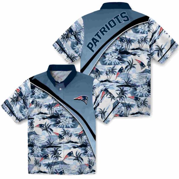 new-england-patriots-sunset-palms-blue-white-hawaiian-shirt-high-quality new england patriots sunset palms blue white hawaiian shirt high quality