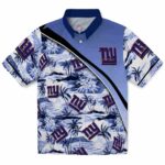 New York Giants Hawaiian Shirt - Sunset Palms Blue White 1 new-york-giants-sunset-palms-blue-white-hawaiian-shirt-best-selling