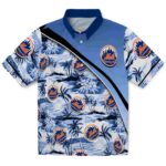 New York Mets Hawaiian Shirt - Sunset Palms Blue White 1 new-york-mets-sunset-palms-blue-white-hawaiian-shirt-best-selling