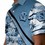 north-carolina-tar-heels-sunset-palms-light-blue-white-hawaiian-shirt-best-selling