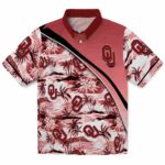 Oklahoma Sooners Hawaiian Shirt - Sunset Palms Crimson White 1 oklahoma-sooners-sunset-palms-crimson-white-hawaiian-shirt-best-selling