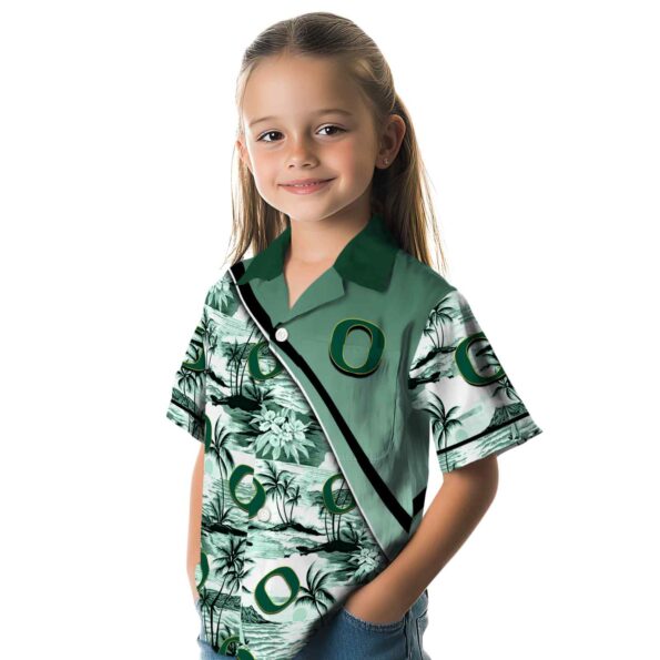oregon-ducks-sunset-palms-green-white-hawaiian-shirt-premium-grade oregon ducks sunset palms green white hawaiian shirt premium grade