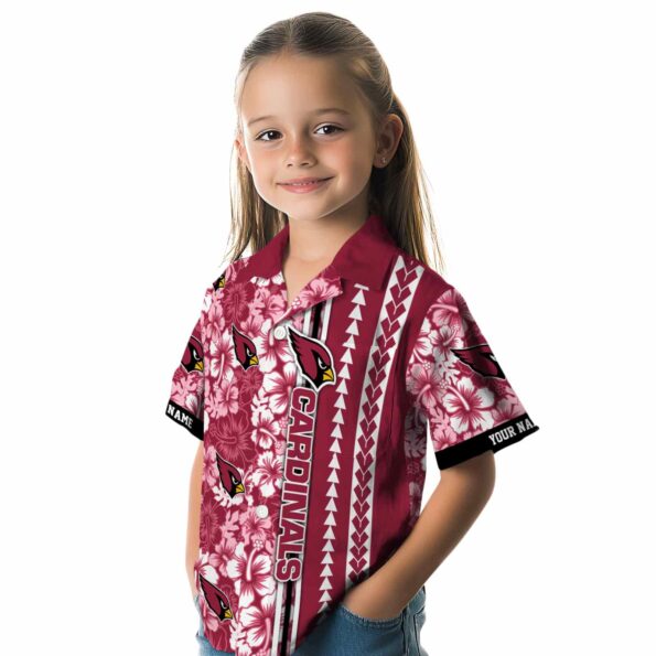 personalized-arizona-cardinals-hibiscus-arrows-red-white-hawaiian-shirt-premium-grade personalized arizona cardinals hibiscus arrows red white hawaiian shirt premium grade