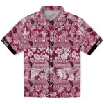 Arizona Cardinals Hawaiian Shirt - Personalized Tribal Stripes Red White 1 personalized-arizona-cardinals-tribal-stripes-red-white-hawaiian-shirt-best-selling