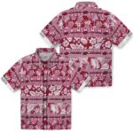 personalized-arkansas-razorbacks-tribal-stripes-red-white-hawaiian-shirt-best-selling