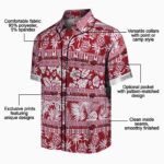 personalized-arkansas-razorbacks-tribal-stripes-red-white-hawaiian-shirt-best-selling