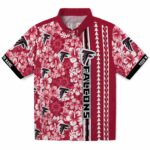 Atlanta Falcons Hawaiian Shirt - Personalized Hibiscus Arrows Red White 1 personalized-atlanta-falcons-hibiscus-arrows-red-white-hawaiian-shirt-best-selling
