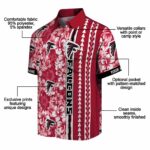 personalized-atlanta-falcons-hibiscus-arrows-red-white-hawaiian-shirt-best-selling
