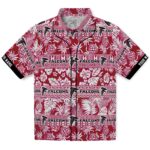 Atlanta Falcons Hawaiian Shirt - Personalized Tribal Stripes Red White 1 personalized-atlanta-falcons-tribal-stripes-red-white-hawaiian-shirt-best-selling