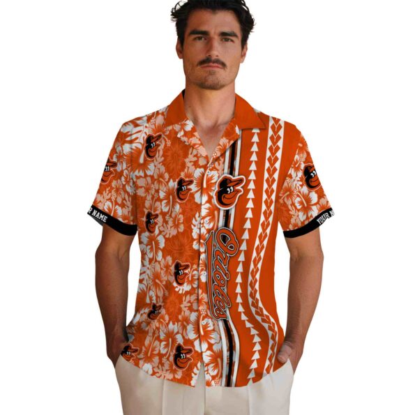 personalized-baltimore-orioles-hibiscus-arrows-orange-white-hawaiian-shirt-fashion-forward personalized baltimore orioles hibiscus arrows orange white hawaiian shirt fashion forward