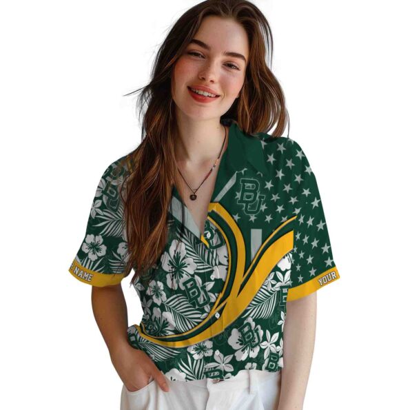 personalized-baylor-bears-floral-wave-green-white-hawaiian-shirt-latest-model personalized baylor bears floral wave green white hawaiian shirt latest model