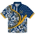 California Golden Bears Hawaiian Shirt - Personalized Floral Wave Blue White 1 personalized-california-golden-bears-floral-wave-blue-white-hawaiian-shirt-best-selling