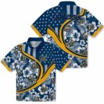 personalized-california-golden-bears-floral-wave-blue-white-hawaiian-shirt-best-selling