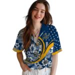 personalized-california-golden-bears-floral-wave-blue-white-hawaiian-shirt-best-selling