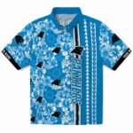 personalized-carolina-panthers-hibiscus-arrows-blue-white-hawaiian-shirt-best-selling