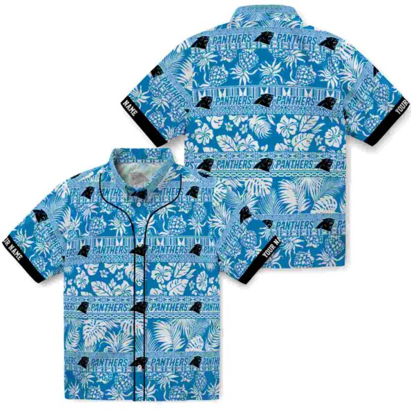 personalized-carolina-panthers-tribal-stripes-blue-white-hawaiian-shirt-high-quality personalized carolina panthers tribal stripes blue white hawaiian shirt high quality