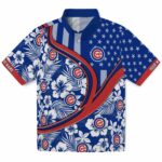 Chicago Cubs Hawaiian Shirt - Personalized Floral Wave Blue White 1 personalized-chicago-cubs-floral-wave-blue-white-hawaiian-shirt-best-selling