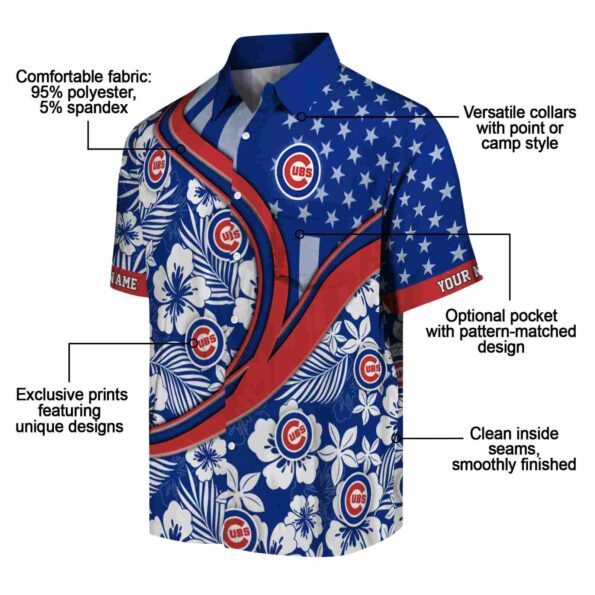 personalized-chicago-cubs-floral-wave-blue-white-hawaiian-shirt-new-arrival personalized chicago cubs floral wave blue white hawaiian shirt new arrival