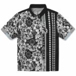 Chicago White Sox Hawaiian Shirt - Personalized Hibiscus Arrows Black White 1 personalized-chicago-white-sox-hibiscus-arrows-black-white-hawaiian-shirt-best-selling
