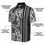 personalized-chicago-white-sox-hibiscus-arrows-black-white-hawaiian-shirt-best-selling