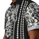 personalized-chicago-white-sox-hibiscus-arrows-black-white-hawaiian-shirt-best-selling